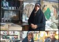 تجدید بیعت  همسر شهید  با  مهندس شهید   محمدعلی  بهلول  در موزه فرهنگی دفاع مقدس جوین