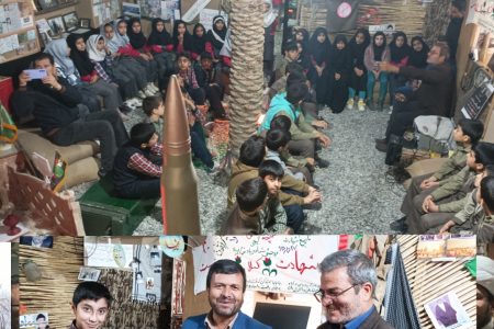 روایت گری از دفاع مقدس برای دانش آموزان محله قدر آباد شهر جوین